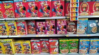 chazf883 cereal aisle at Walmart [upl. by Ellennahs]