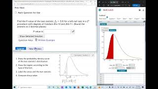 Tutorial for Finding the PValue in an F Test [upl. by Shelburne59]