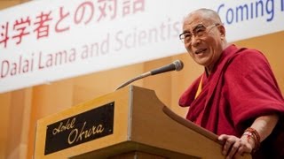 His Holiness the Dalai Lamas Opening Address at Science Dialogue in Japan [upl. by Nerot]