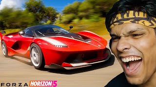 MY FERRARI IS SOOO FAAAST Forza Horizon 5 [upl. by Suiravat]