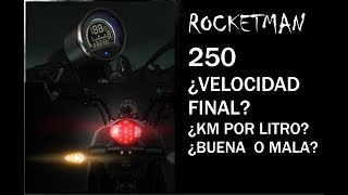 Probando la Vento Rocketman 250 cc [upl. by Sloane]