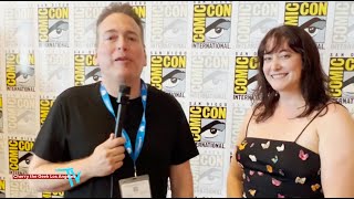 SDCC 2024INTERVIEW True Noir actress Kris Carr Mary Anne Beame [upl. by Enniotna]