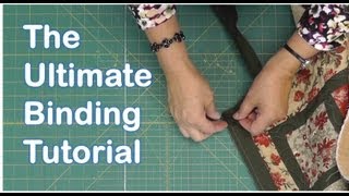 The Ultimate Quilt Binding Tutorial with Jenny Doan of Missouri Star Instructional Video [upl. by Kristin]