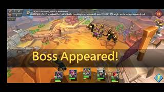 Limited challenge Lords Mobile  Petit Devil F2P auto Stage 2 [upl. by Anestassia]