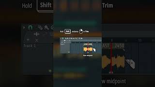 Trimming audio with Slice Tool in FL Studio [upl. by Nojram]