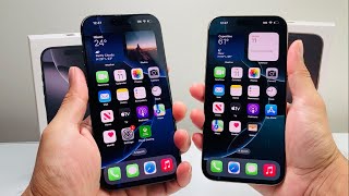 iPhone 16 Pro vs iPhone 16 Pro Max Comparison Review [upl. by Ciredor987]