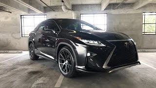 Worlds First 2016 RX 350 FSport Lowered on RSR Suspension amp Vossen Wheels Walkaround 4k [upl. by Holly]