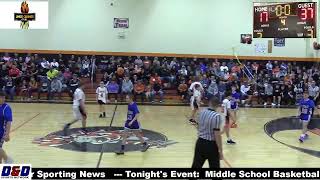 West Virginia Middle School Basketball Chapmanville vs Logan [upl. by Llenet]