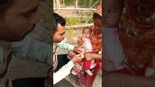 Baby injection video  doctor kit  6 months baby injection video shorts trending [upl. by Aira]