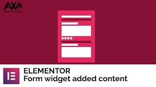 Elementor  Form Widget add content  CSS Hack Pseudo Elements [upl. by Nylecaj]