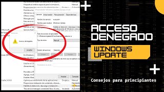 ✅SOLUCION quotacceso denegadoquot  ERROR WINDOWS UPDATE  2024 [upl. by Tadashi472]