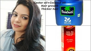 How to use castor oil for hair growthcastor oil increase hair density [upl. by Anerul]