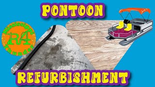 Pontoon Boat Refurbishment Part 1 [upl. by Darrej685]