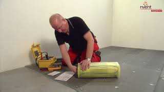 RAYCHEM QuickNet Floor Heating Mat Installation Guide Swedish [upl. by Alexina642]