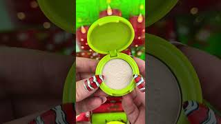 The GRINCH Makeup Beauty Advent Calendar BOX Opening Satisfying Video ASMR asmr asmrmakeup 🎄 [upl. by Willie251]