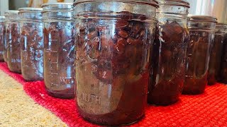 Pressure Canning Dried Beans  No Soak Method  EASY Home Canning [upl. by Hanaj970]