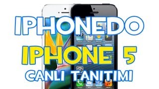 Canlı Özel iPhone 5 tanıtım eğlence programı [upl. by Yecam]