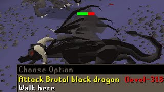 150 Brutal Black Dragons kills new skeletal wyverns [upl. by Nwahsauq]