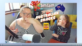 Minnesotans Trying Australian Snacks [upl. by Ygief]