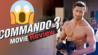 Commando 3 Movie Trailer Review 🫵🏻😱 [upl. by Egnalos]