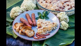 GRATIN CHOU FLEUR  ILE DE LA REUNION [upl. by Kcirdnekel]