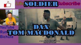 SOLDIER Dax Tom MacDonald Pitt Reacts [upl. by Nahsaj]