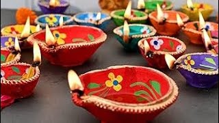 Diya painting  Diwali  Diy  Deepak painting diy Diwali art painting craft trending viral [upl. by Rennerb]