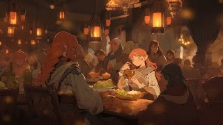 Fantasy MedievalTavern Music  Celtic Music Tavern Ambience Relaxing Music [upl. by Aidne]