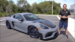 Is the 2024 Porsche Cayman GT4 RS the KING of high performance sports cars [upl. by Shelagh]