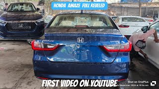 2024 New facelift Honda Amaze Fully Revealed 🔥🔥 Dzire ❌ Amaze ✅ 🤣carholic14 [upl. by Hjerpe513]