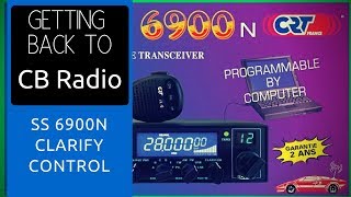 CRT SS6900N CB Radio clarifier 3 settings explained [upl. by Burrus589]