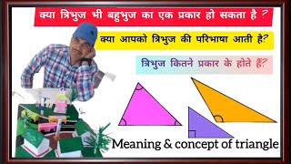 Triangle Definition and Types of Triangle polygon triangle 🥢 [upl. by Alaine]