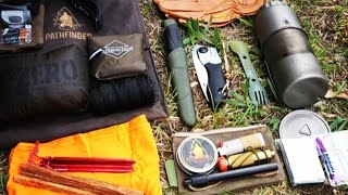 My Lightweight Day Hiking Bushcraft Camping amp Emergency Pack The Haversack [upl. by Astra]