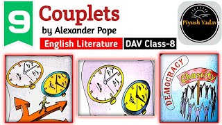 Couplets  Chapter 9  Question Answer  DAV Class 8  PiyushYadav  PiyushYadavDAV [upl. by Ambrosio]