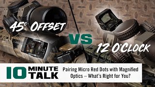 10MinuteTalk  Pairing Micro Red Dots with Magnified Optics – What’s Right for You [upl. by Inaoj]