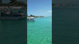 GREECE HALKIDIKI 🇬🇷 Blue Lagoon near Vourvourou Sithonia 🇬🇷 [upl. by Illyes126]