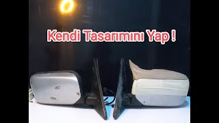 Fiberglass Tasarım Kalıp İmalat Nasıl Yapılır  E36 Batman Ayna [upl. by Aicilaanna966]