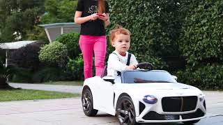 Kids electric ride on bentley Gt Bacalar [upl. by Weide]