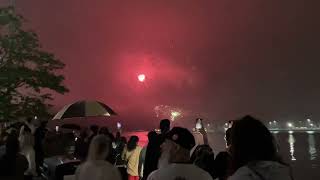 Chicago Navy Pier Fireworks June 1st 2024 [upl. by Annonyw855]