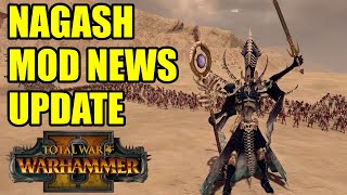 Nagash Mod Update  Black Pyramid Abilities  Total War Warhammer 2 [upl. by Hillari]