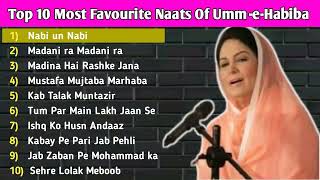 Top 10 Naat Sharif Of UmmeHabiba  Umme Habiba Ki Mashoor Natain  Nabi un Nabi  Khatam ul Anbiya [upl. by Haela]