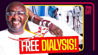 Bawumia announces free kidney dialysis for all NHIS patients from Dec 1 But… [upl. by Stelmach315]