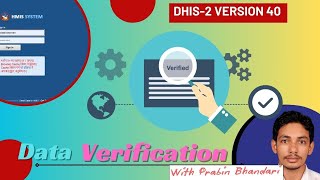 DHIS 2 Data verification Nepal dhis2 healthinformationtechnology healthstatistics education [upl. by Esiocnarf]