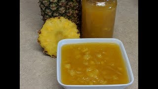 Mermelada de piña Con Sólo 3 Ingredientes [upl. by Cud]