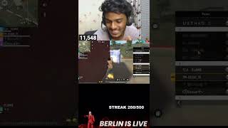 Berlin live enikk reaction thannappol🔥 [upl. by Georgia]