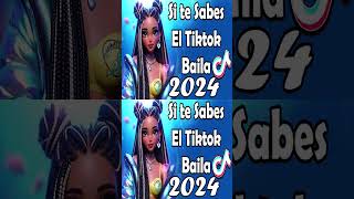 si te sabes el tiktok baila  2024 [upl. by Ilesara391]