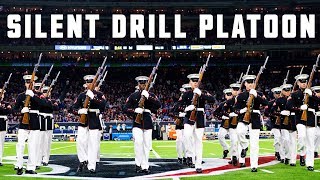 Silent Drill Platoon Performs at Halftime on Thursday Night Football  Texans vs Colts [upl. by Toscano982]