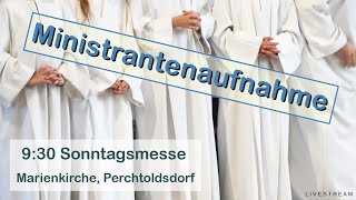 13102024 0930 Sonntagsmesse mit Ministrantenaufnahme Marienkirche Perchtoldsdorf [upl. by Early135]