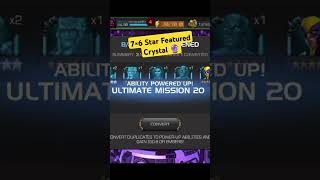 7 × 6 Star ✨ Featured Crystal 🔮 Opening mcoc marvelcontestofchampions crystalopening shorts [upl. by Eenitsed364]