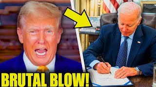 Trump Throws TANTRUM After Biden Delivers Final BLOW [upl. by Nael]